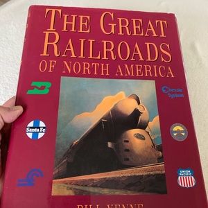 The Great Railroads of North America hardcover book